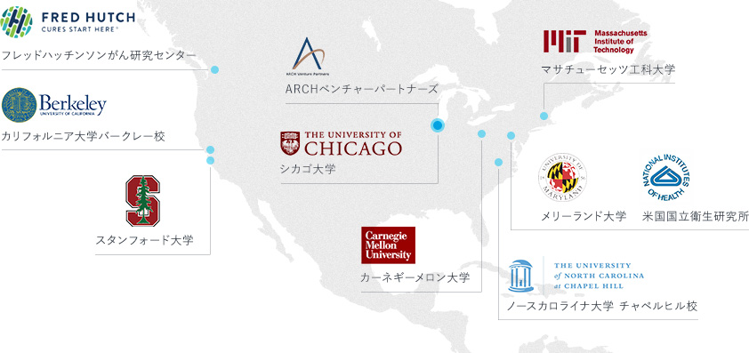 国外の連携大学・研究機関
